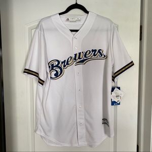 Brand New with Tags! Milwaukee Brewers Lorenzo Cain #6 Jersey - Size Medium
